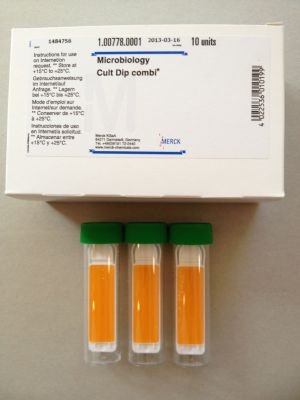 M100778.0001 Bakteri test çubuğu (10′luk ambalaj)